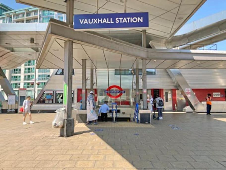New Central 1Br Wstunning View, 5 Min Vauxhall St Londra Esterno foto